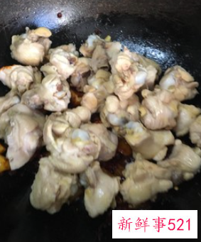 红烧鸡块的制作方法