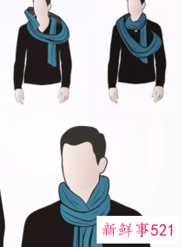围巾怎么系好看又简单男生