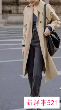 风衣穿搭女生