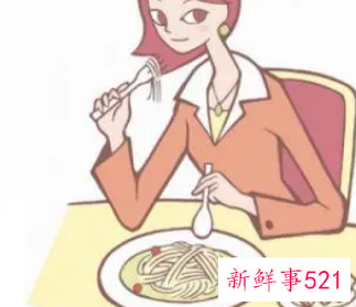 正确的吃饭姿势