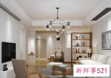 客厅没有窗户怎么采光