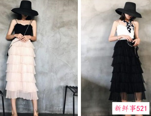 今年夏季超火的半身裙