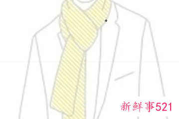 围巾怎么系好看又简单男生