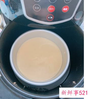 用空气炸锅做蛋糕方法