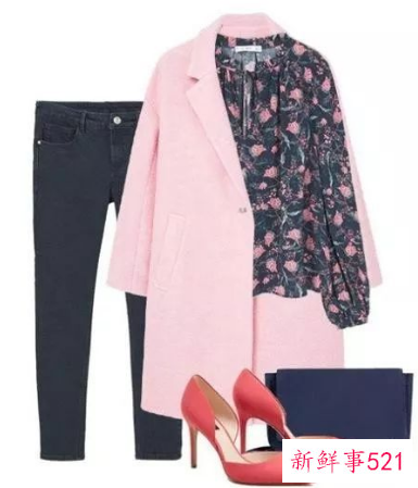 碎花衬衫的各种搭配