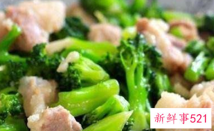 西兰花炒肉怎么做好吃