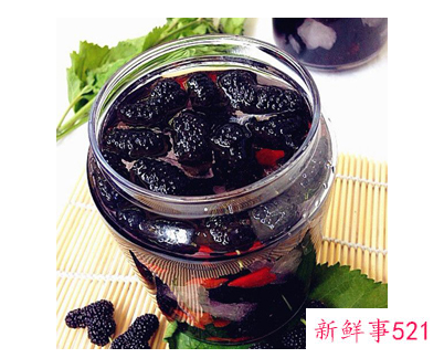 黄酒泡桑椹的功效