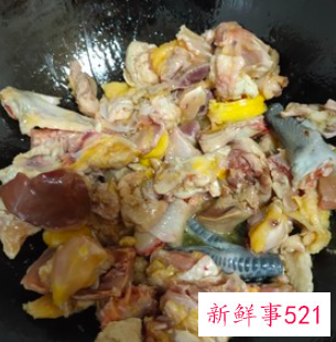 红烧鸡块的制作方法