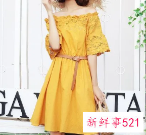 一字裙搭配什么上衣好看