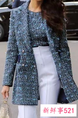 46岁能穿小香风外套吗