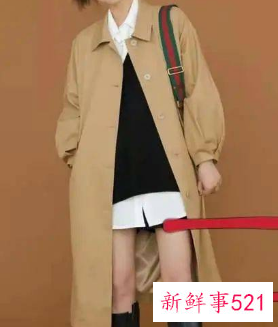 风衣穿搭女生