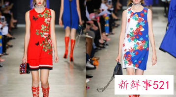 秀场时尚穿搭示范