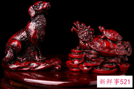 财福双犬属狗本命年吉祥物