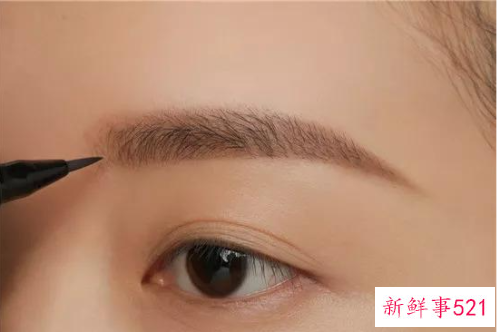 怎么画出漂亮的眉毛