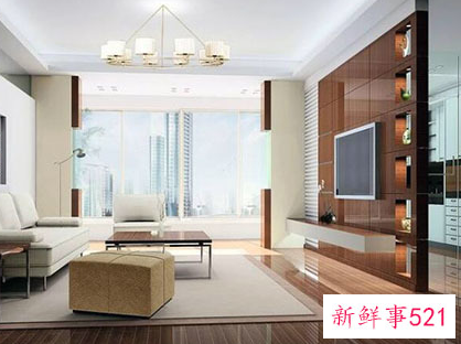 客厅什么样的背景图招财