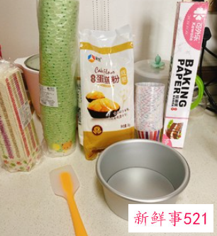 用空气炸锅做蛋糕方法