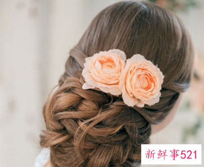 好看的新娘花朵头饰有哪些