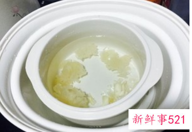 西米银耳羹做法
