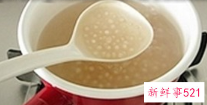 西米银耳羹做法