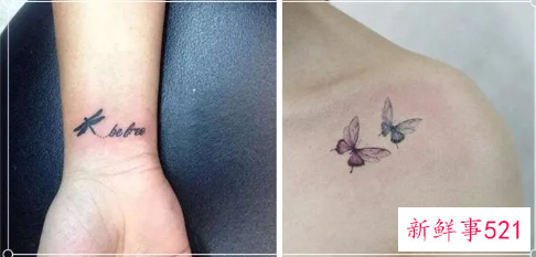 女孩纹身纹好看的图案