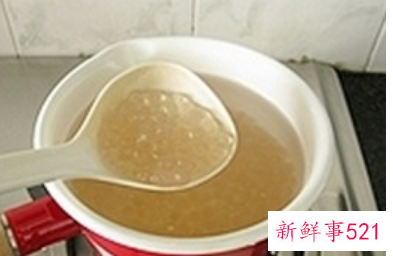 西米银耳羹做法