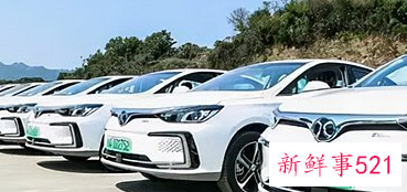 纯电动车排名前十名