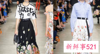 秀场时尚穿搭示范