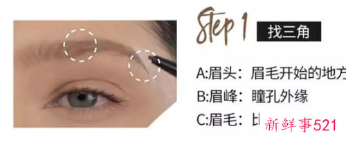 怎么画出漂亮的眉毛