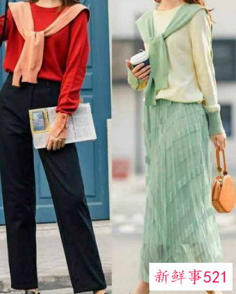 春天出游穿搭照相好看女