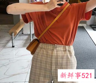 橙色的上衣怎么搭配