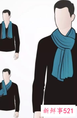围巾怎么系好看又简单男生