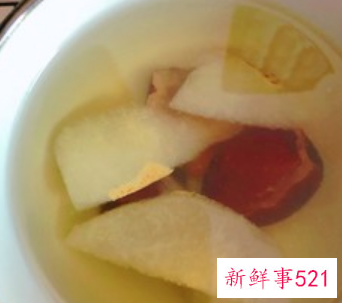 冰糖雪梨汁制作方法