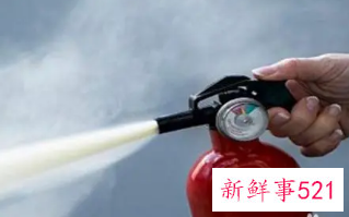 干粉灭火器口诀