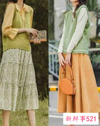 春天出游穿搭照相好看女