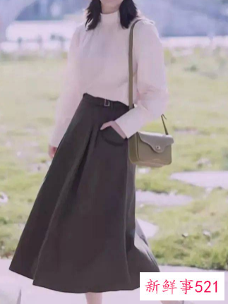 春天出游穿搭照相好看女