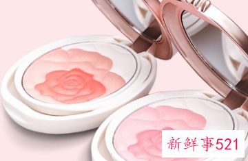 粉色腮红怎么画甜美妆容