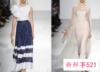 秀场时尚穿搭示范