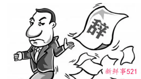 那些与辞职相关的事项