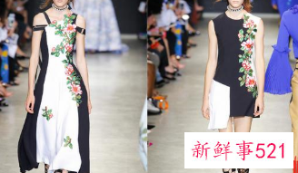 秀场时尚穿搭示范