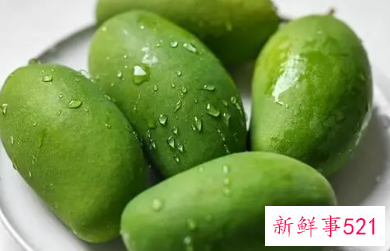 硬的绿芒果能吃吗