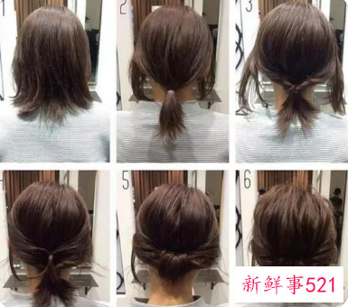 编发短发发型简单又好看