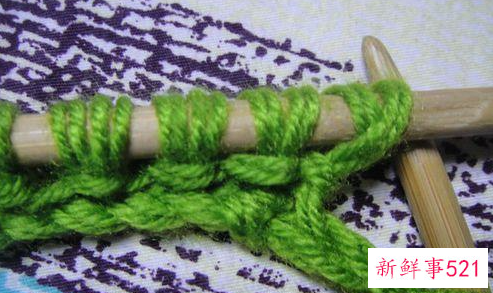 围巾的织法是怎么样的