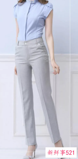 什么颜色上衣配灰色裤子