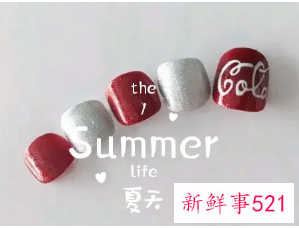 脚趾甲颜色美甲新款夏天