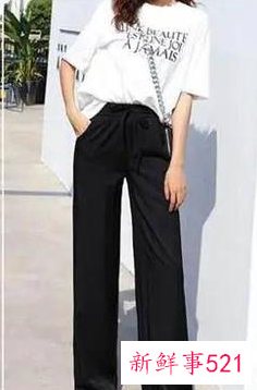 黑色阔腿裤最佳搭配