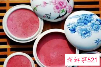 古代胭脂水粉是怎么做的