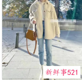 米白色短靴搭配图片