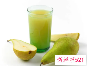 喝梨汁的功效和副作用
