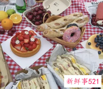 儿童野餐必备食物图片