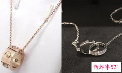 项链款式饰品搭配